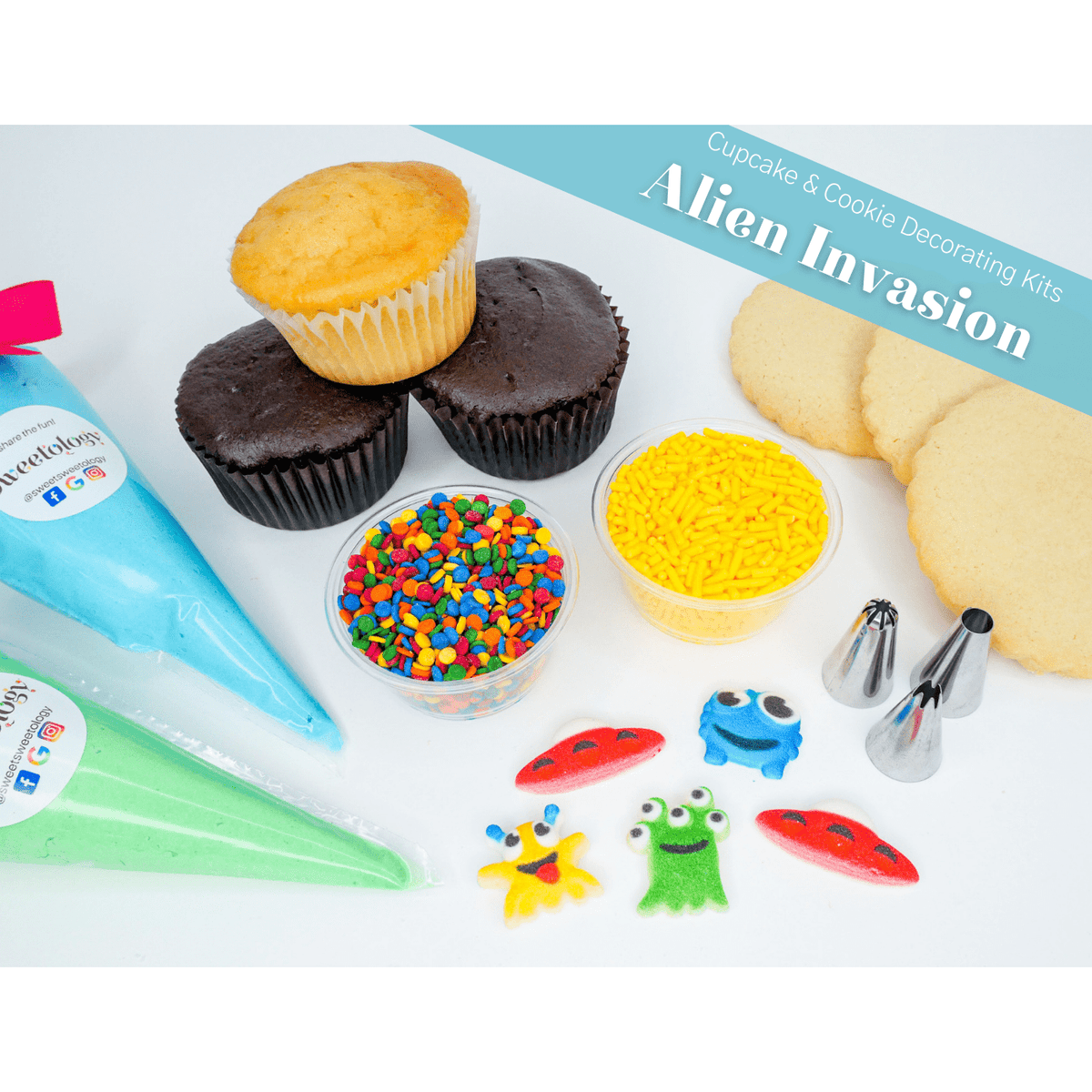 Sweetology Baby Onesies Cupcake and Cookie Decorating Kit