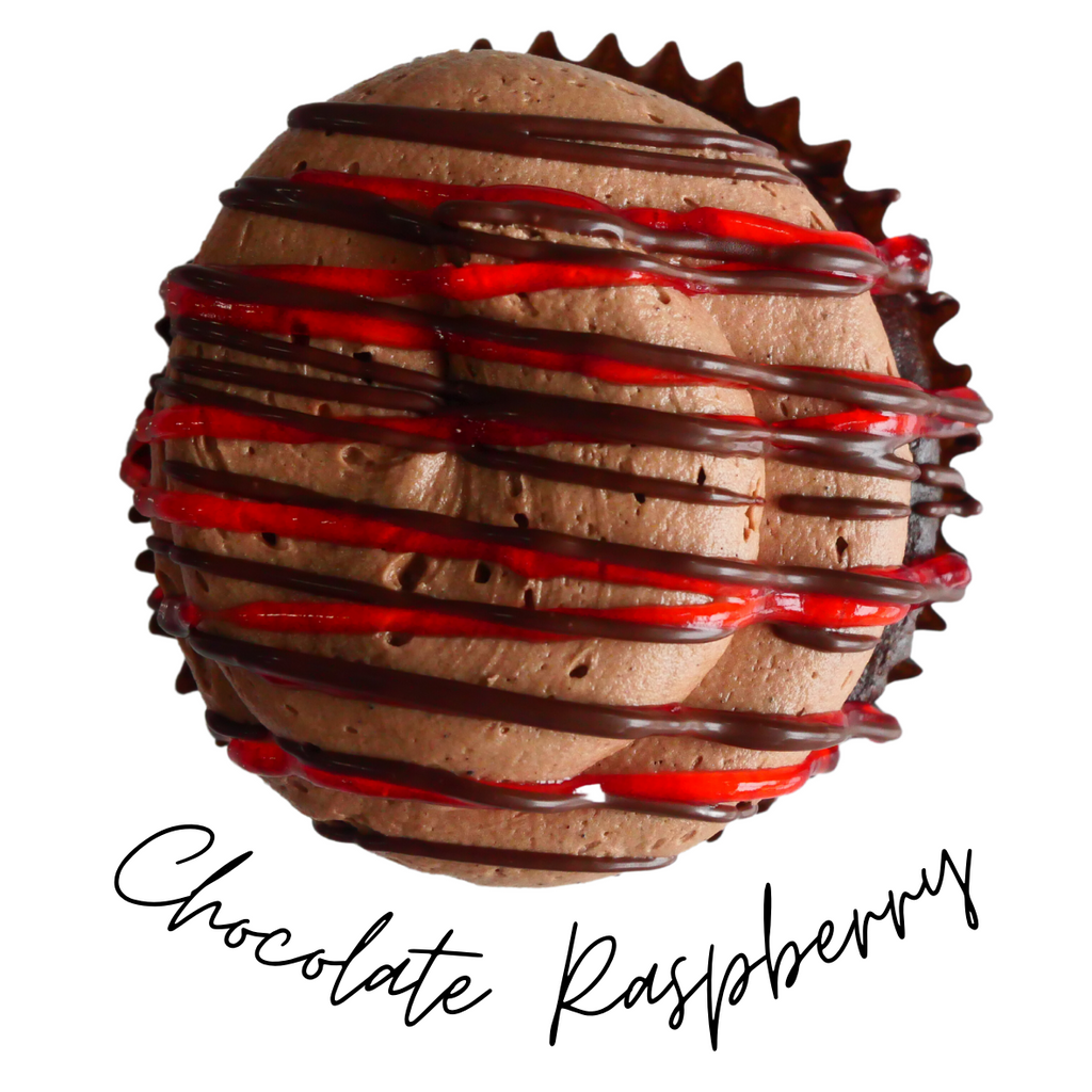 chocolate raspberry cupcake