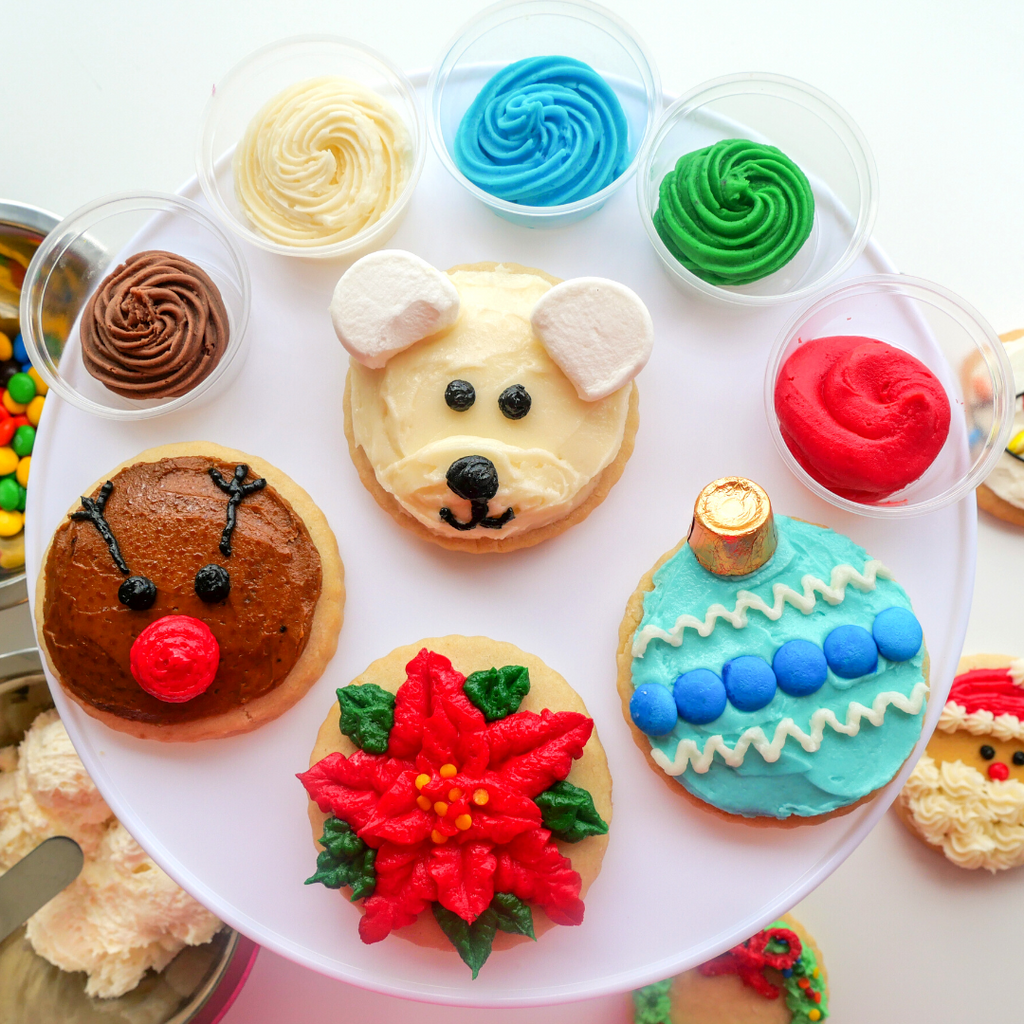 holiday cookie decorating kit 