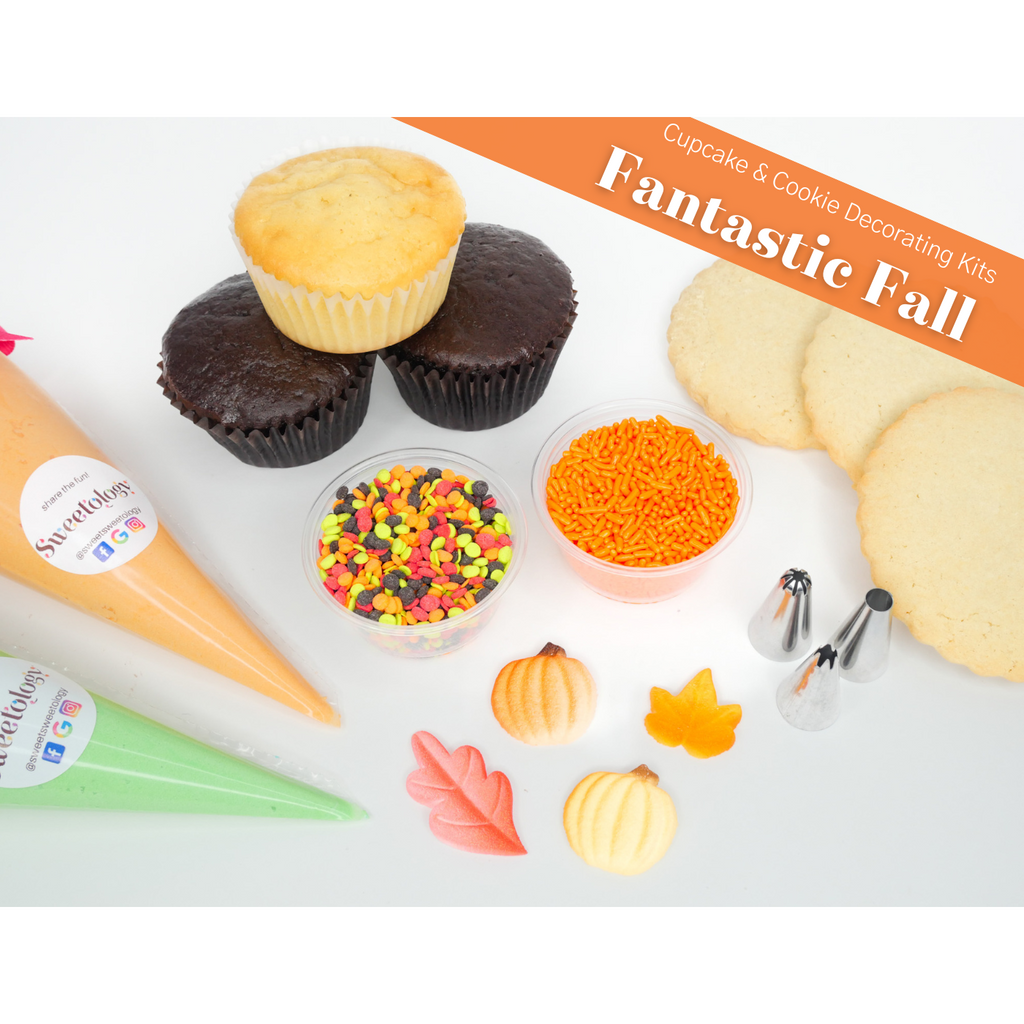 Fantastic Fall cupcake and cookie decorating kit