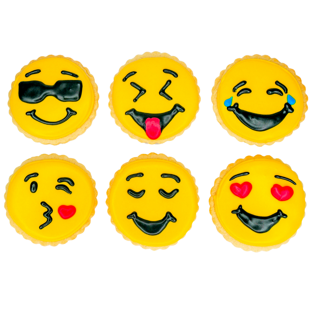 emoji cookie decorating kit