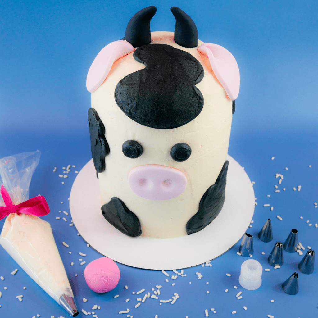 cow cake decorating kit