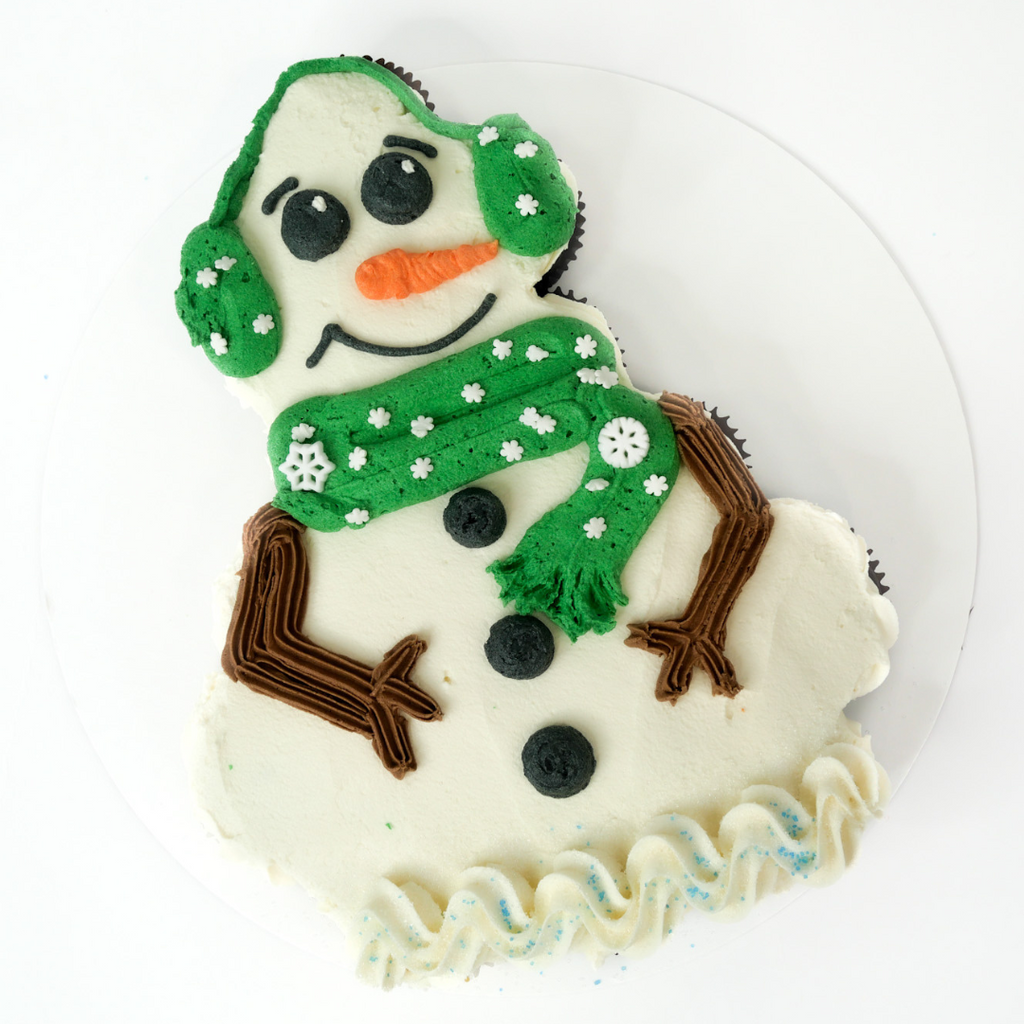 Christmas Holiday Snowman Cupcake Decorating Kit